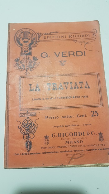 La Traviata. Libretto in tre atti